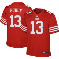 NFL Brock Purdy San Francisco 49ers Youth Game Jersey - Scarlet