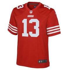 NFL Brock Purdy San Francisco 49ers Youth Game Jersey - Scarlet