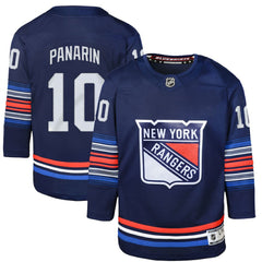 NHL Artemi Panarin New York Rangers Youth Alternate Premier Player Jersey - Navy