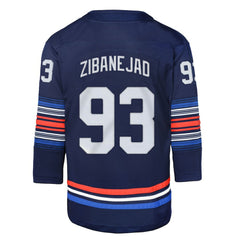 NHL Mika Zibanejad New York Rangers Youth Alternate Premier Player Jersey - Navy