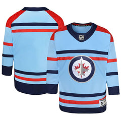 NHL Winnipeg Jets Youth Anniversary Premier Jersey - Light Blue
