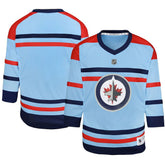 NHL Winnipeg Jets Youth Anniversary Replica Jersey - Light Blue