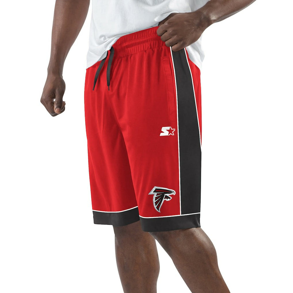 Atlanta Falcons Starter Throwback Fan Favorite Shorts Red
