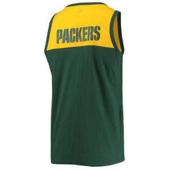 Green Bay Packers Starter Logo Touchdown Fashion Tank Top Green/Gold