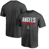 Los Angeles Angels Team Win Stripe T-Shirt - Charcoal T-shirts