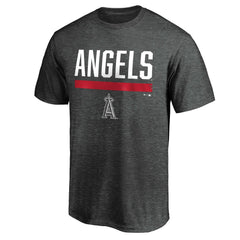 Los Angeles Angels Team Win Stripe T-Shirt - Charcoal T-shirts
