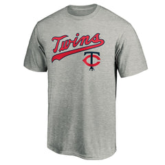 Minnesota Twins Team Wahconah T-Shirt - Heather Gray T-shirts