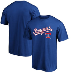 Texas Rangers Team Cooperstown Collection Wahconah T-Shirt - Royal T-shirts