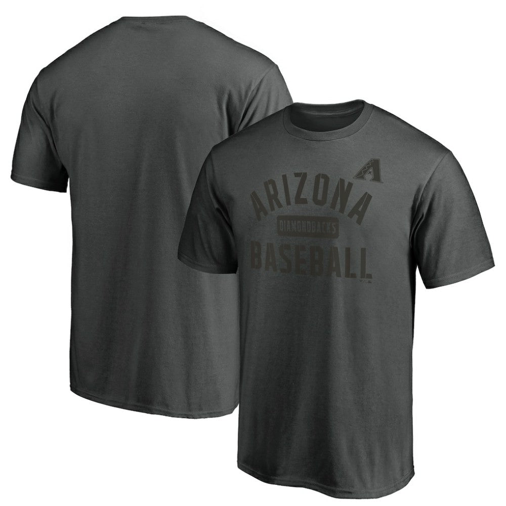 Arizona Diamondbacks Team Primary Pill T-Shirt - Charcoal T-shirts