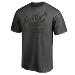 Arizona Diamondbacks Team Primary Pill T-Shirt - Charcoal T-shirts