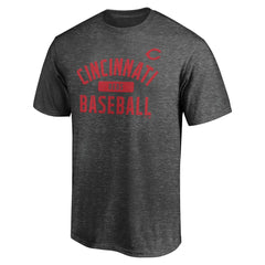 Cincinnati Reds Team Primary Pill T-Shirt - Charcoal T-shirts