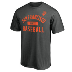 San Francisco Giants Team Primary Pill T-Shirt - Charcoal T-shirts