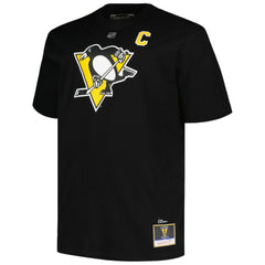 NHL Mario Lemieux Pittsburgh Penguins Mitchell & Ness Big & Tall Name & Number T-Shirt - Black