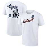 Detroit Tigers Team Hot Shot T-Shirt - White T-shirts
