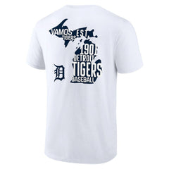 Detroit Tigers Team Hot Shot T-Shirt - White T-shirts