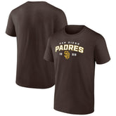 San Diego Padres Team Rebel T-Shirt - Brown T-shirts