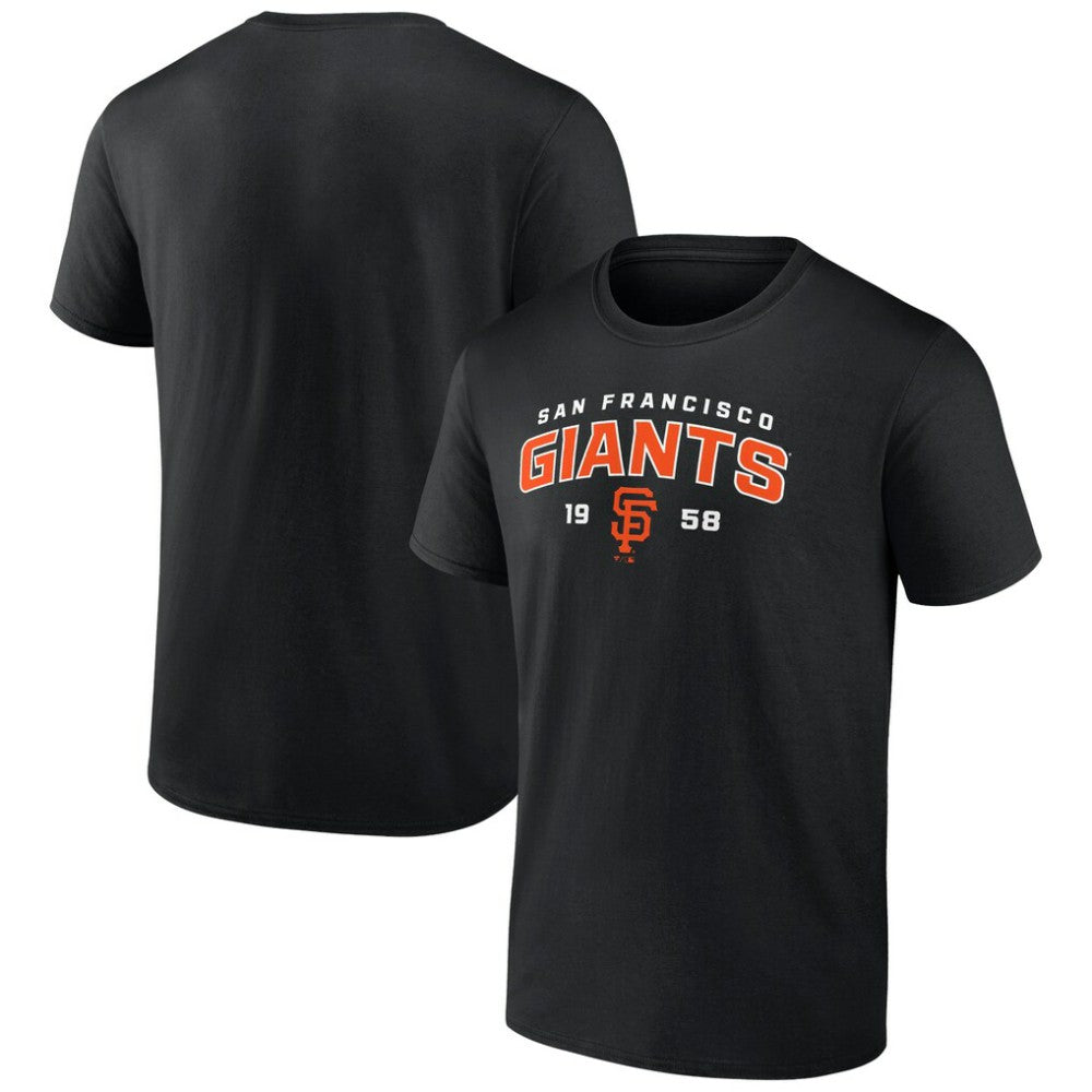 San Francisco Giants Team Rebel T-Shirt - Black T-shirts