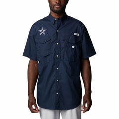 Dallas Cowboys Bonehead Team Button-Up Shirt Navy