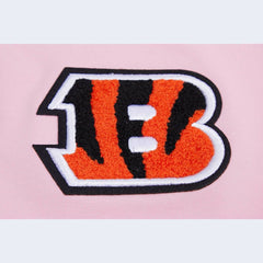 Cincinnati Bengals Pro Standard Women's Cropped Boxy T-Shirt Pink