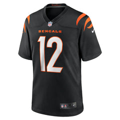 NFL Tyron Johnson Cincinnati Bengals Home Game Player Jersey - Black