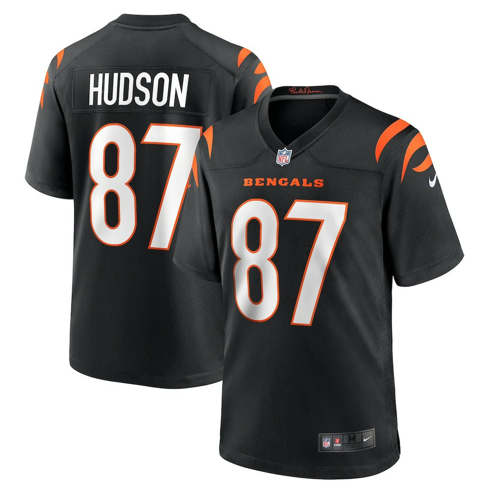 NFL Tanner Hudson Cincinnati Bengals Home Game Player Jersey - Black
