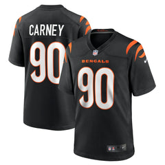 NFL Owen Carney Cincinnati Bengals Home Game Player Jersey - Black