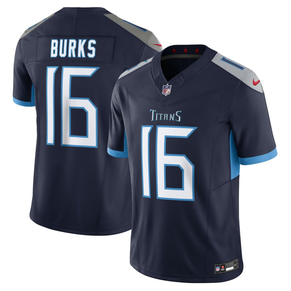 NFL Treylon Burks Tennessee Titans Vapor F.U.S.E. Limited Jersey - Navy