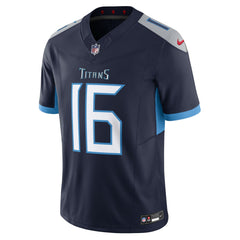 NFL Treylon Burks Tennessee Titans Vapor F.U.S.E. Limited Jersey - Navy