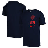 New Orleans Pelicans Youth Vs Block Essential T-Shirt Navy