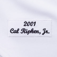 MLB Cal Ripken Jr. Baltimore Orioles Cooperstown Collection 2001 Authentic Player Jersey - White