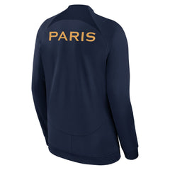 Paris Saint-Germain 2023 Academy Pro Anthem Full-Zip Jacket Navy