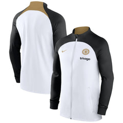Chelsea 2023/24 Strike Raglan Performance Full-Zip Track Jacket White