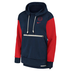 Paris Saint-Germain Women's Standard Issue Pullover Hoodie Navy/Red