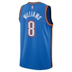 NBA Jalen Williams Oklahoma City Thunder Unisex Swingman Jersey - Icon Edition - Blue