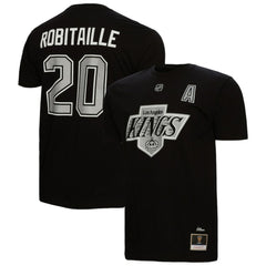 NHL Luc Robitaille Los Angeles Kings Mitchell & Ness Name & Number T-Shirt - Black