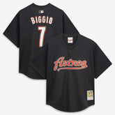 MLB Craig Biggio Houston Astros Mitchell & Ness Authentic Batting Practice Jersey - Black