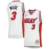 NBA Dwyane Wade Miami Heat 2005/06 Hardwood Classics Swingman Jersey - White