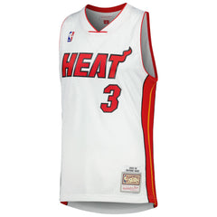 NBA Dwyane Wade Miami Heat 2005/06 Hardwood Classics Swingman Jersey - White