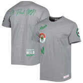NHL Minnesota Wild Mitchell & Ness City Collection T-Shirt - Heather Gray