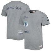 NHL Seattle Kraken Mitchell & Ness City Collection T-Shirt - Heather Gray