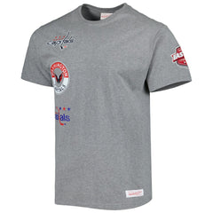 NHL Washington Capitals Mitchell & Ness City Collection T-Shirt - Heather Gray