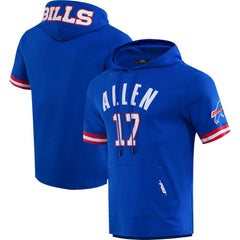 Josh Allen Buffalo Bills Pro Standard Player Name & Number Hoodie T-Shirt Royal