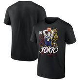 Nikola Jokic Denver Nuggets Competitor T-Shirt Black