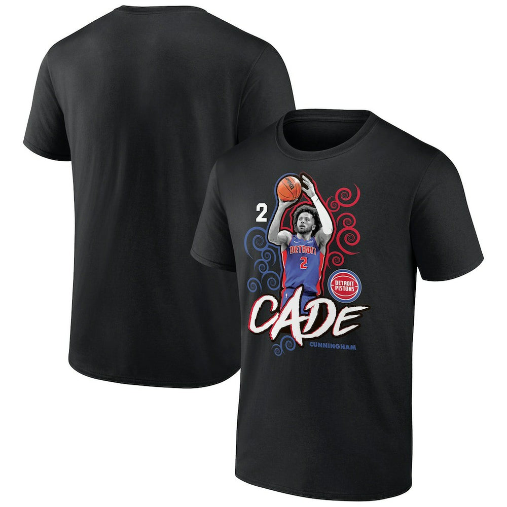 Cade Cunningham Detroit Pistons Competitor T-Shirt Black