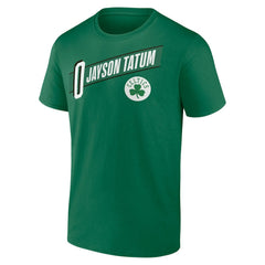 Jayson Tatum Boston Celtics Full-Court Press Name & Number T-Shirt Green