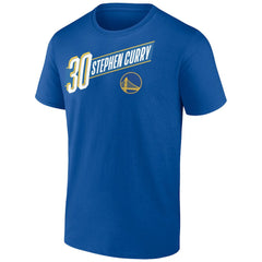 Stephen Curry Golden State Warriors Full-Court Press Name & Number T-Shirt Royal