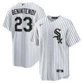 MLB Andrew Benintendi Chicago White Sox Nike Home Official Player Jersey - White/Black
