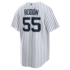 MLB Carlos Rodon New York Yankees Nike Home Official Player Jersey - White/Navy