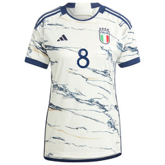 Jorginho Italy National Team Women's 2023 Away Replica Jersey White