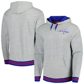 NHL Washington Capitals Mitchell & Ness Classic French Terry Pullover Hoodie - Heather Gray